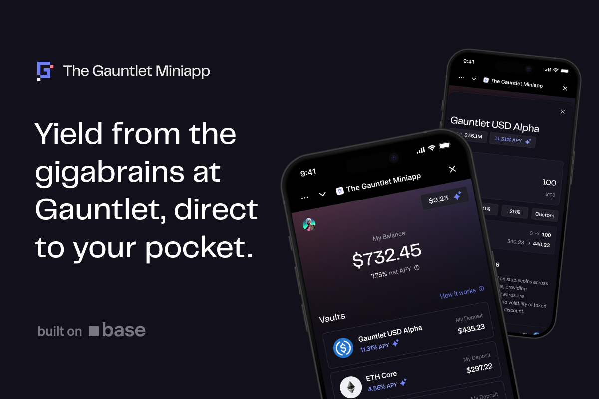 The Gauntlet Miniapp - Farcaster Mini Apps